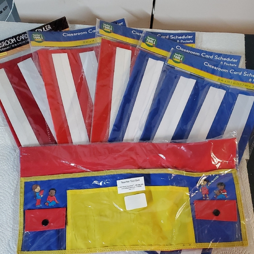 Classroom Card Schedules And Teacher Tool Belt